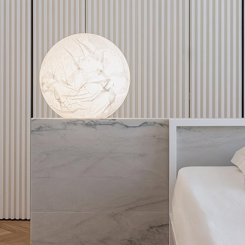 Mondseide Pendant Lamp – Stylish LED Lighting with Natural Silk and Luxurious Metal Finish