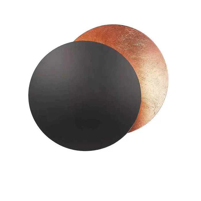 Stylish Eclipse Design Wall Lamp – Energy-Efficient LED Wall Light for Indoor Use with Warm White Light