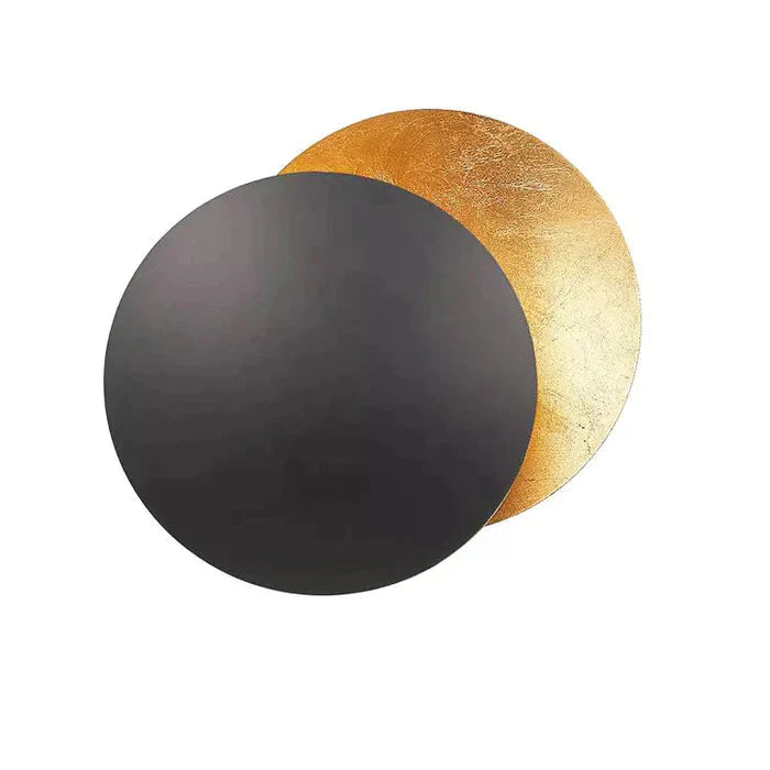 Stylish Eclipse Design Wall Lamp – Energy-Efficient LED Wall Light for Indoor Use with Warm White Light
