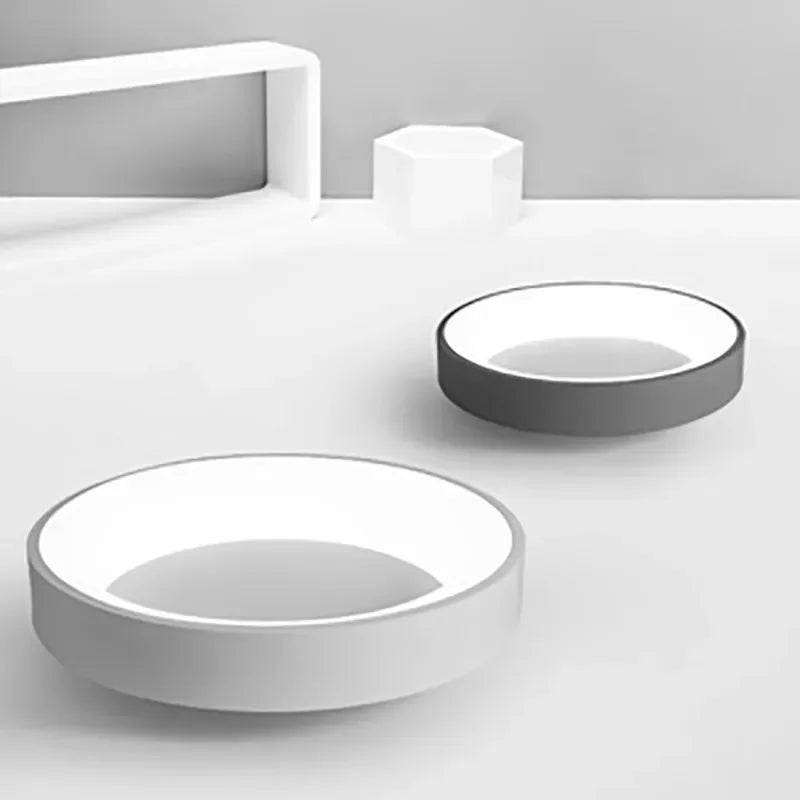 CelestialBeam - Chic Scandinavian Style Round LED Ceiling Lamps for a Radiant Room Atmosphere