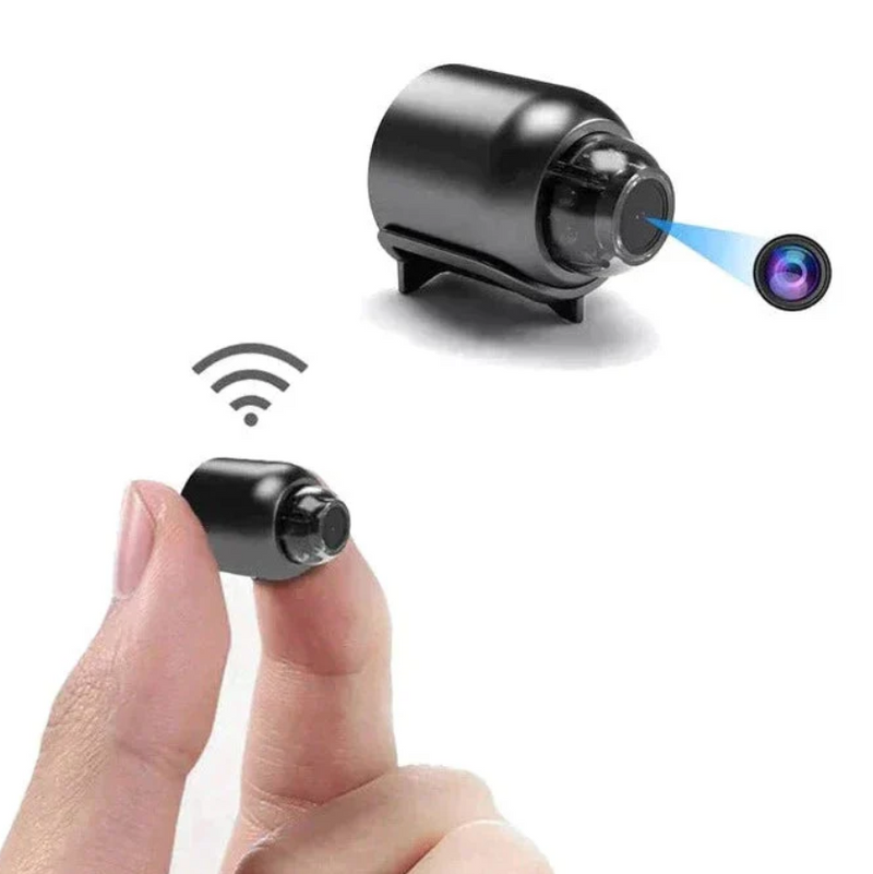 Smart Compact WiFi Security Camera – Stylish Discretion with Powerful Night Vision
