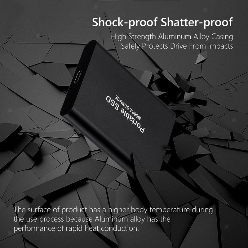 Superfast Portable SSD – Reliable External Storage Solution with USB 3.1