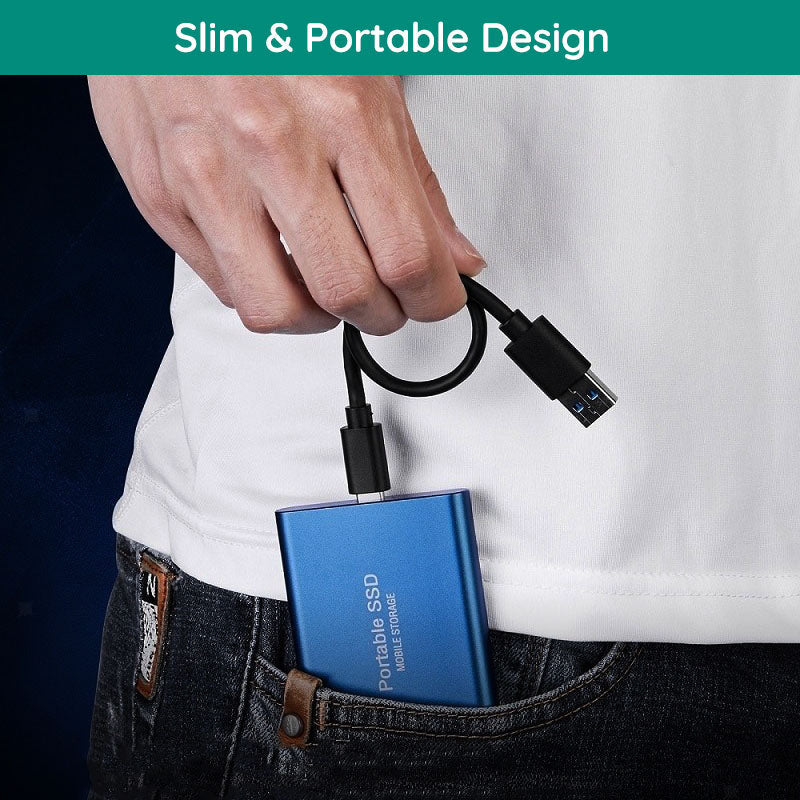 Superfast Portable SSD – Reliable External Storage Solution with USB 3.1