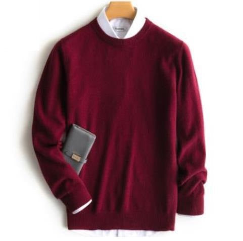 Refined Cashmere Men's Sweater – Elegance and Luxury for the Stylish Man