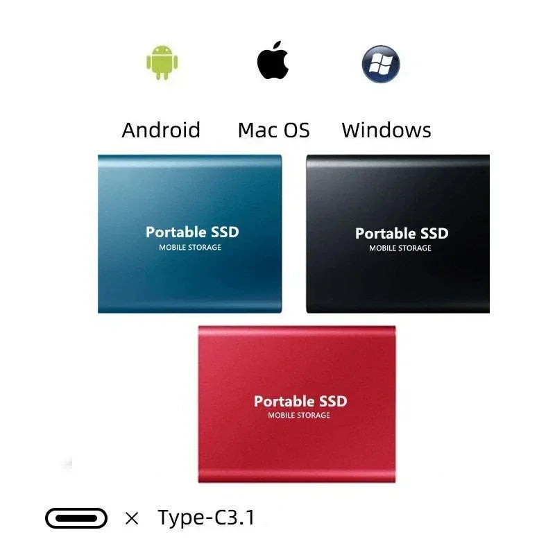 2TB External SSD – Powerful Speed & Reliable Storage in Slim Design