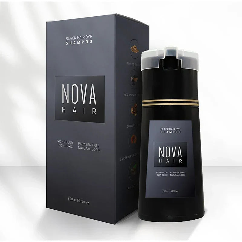 NovaHair Color Shampoo: Direct Color and Luxury Care in One Step!