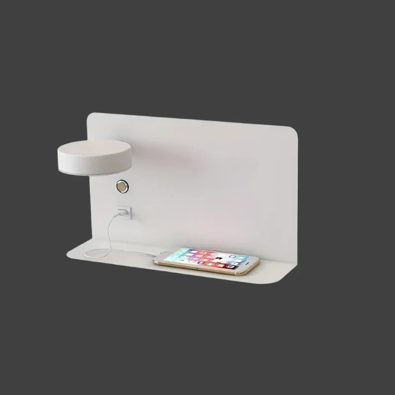Stylish LED Night Light with USB Charging Port for the Bedroom – Elegant Minimalist Design and Energy Saving Lighting