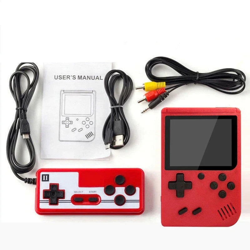 Retro Game Console 400-in-1 – Relive the Nostalgia with Compact Gaming Fun!