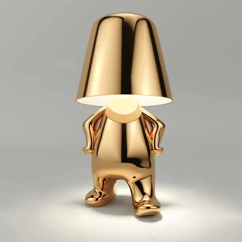 Stylish Dimmable LED Lamp for a Cozy Atmosphere - White, 30 cm High, Ideal for Indoor and Outdoor Use