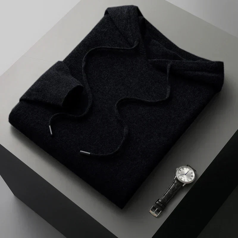 100% Merino Wool Hoodie – Ultimate Luxury and Timeless Elegance