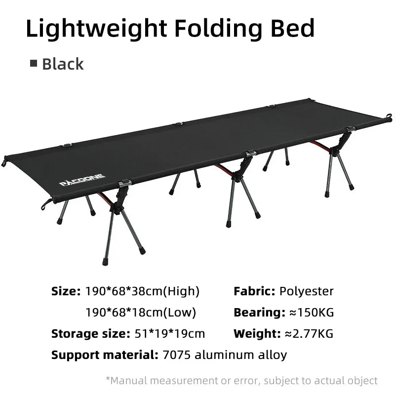 Ultimate Folding Camping Bed – Lightweight and Comfortable Cot for Adventurous Campers