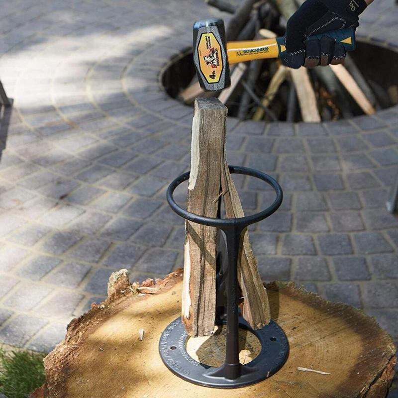 WoodSafe Wood Splitter – The Fast, Safe Solution for Perfect Firewood!