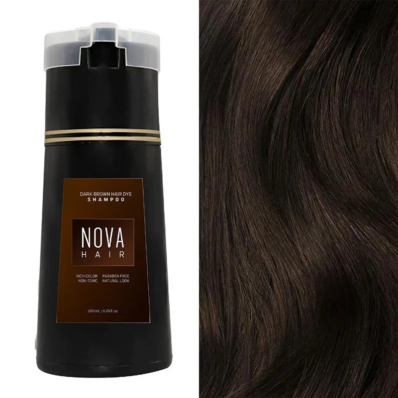 NovaHair Color Shampoo: Direct Color and Luxury Care in One Step!