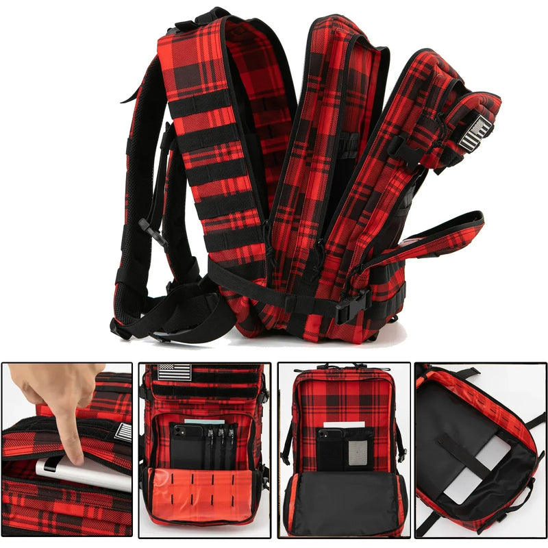 Spacious and Durable 45L Military Tactical Backpack – Perfect Outdoor Backpack for Adventurers