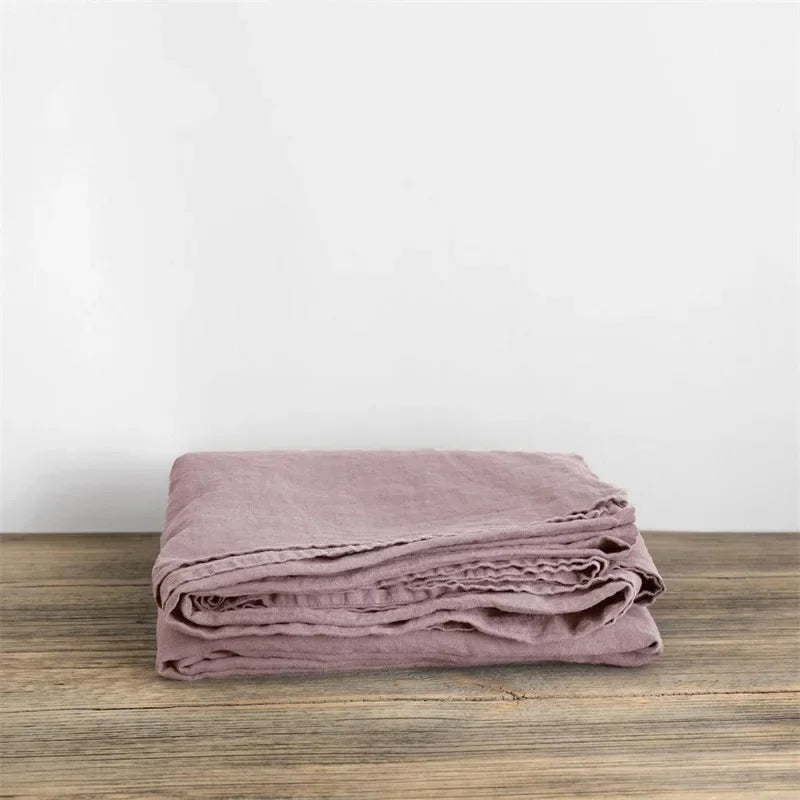 Luxury Breathable Linen Bedding for Unmatched Sleep Comfort – 100% Natural Linen, Moisture-Regulating and Machine Washable