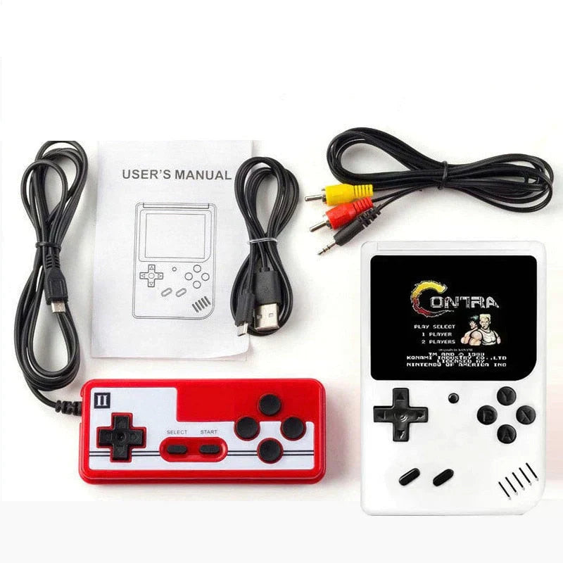 Retro Game Console 400-in-1 – Relive the Nostalgia with Compact Gaming Fun!