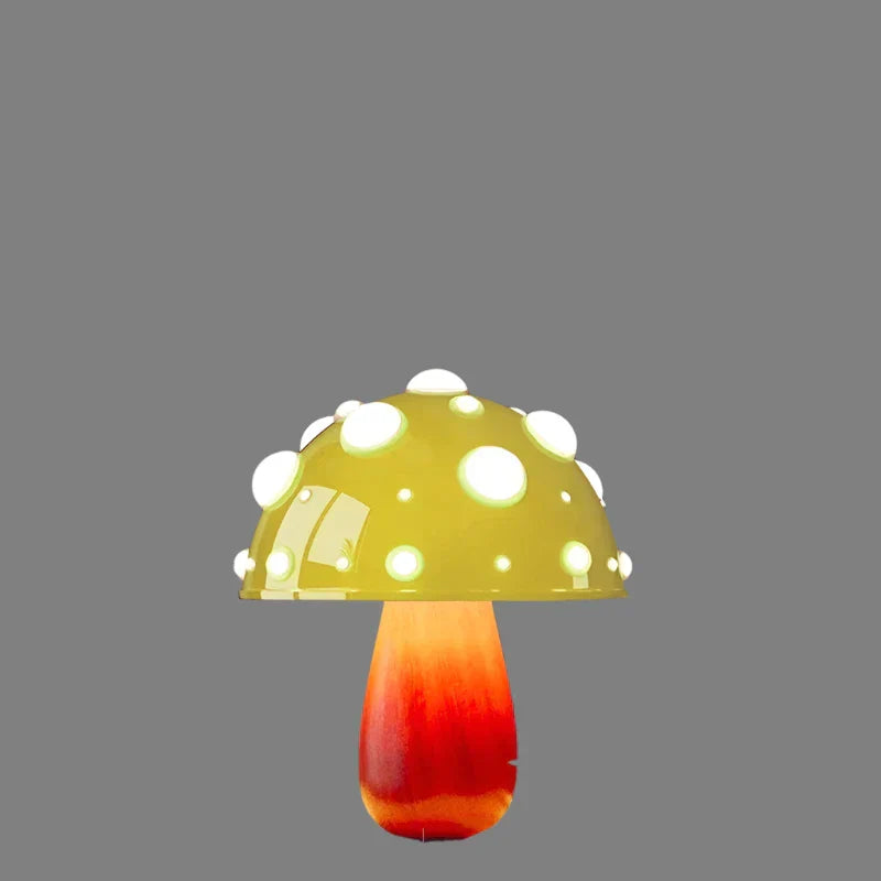 Atmospheric Rechargeable LED Night Lamp in Mushroom Shape - Perfect for a Cozy Bedroom with Soft Lighting