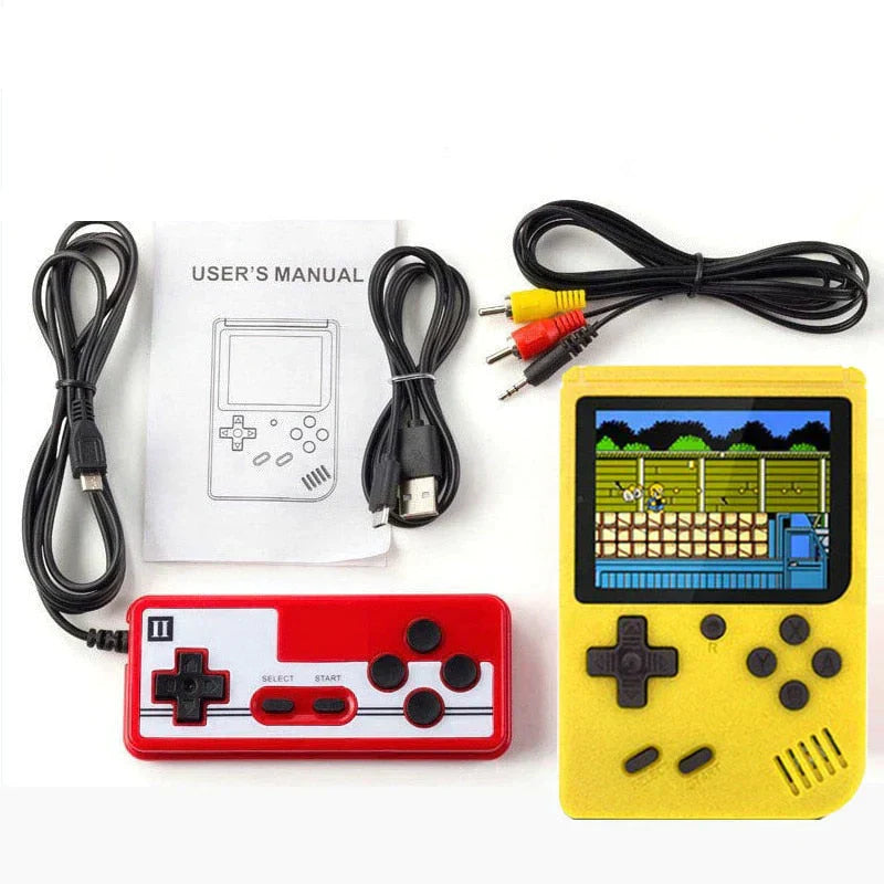 Retro Game Console 400-in-1 – Relive the Nostalgia with Compact Gaming Fun!