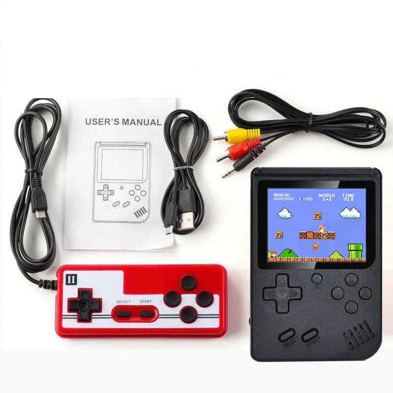 Retro Game Console 400-in-1 – Relive the Nostalgia with Compact Gaming Fun!