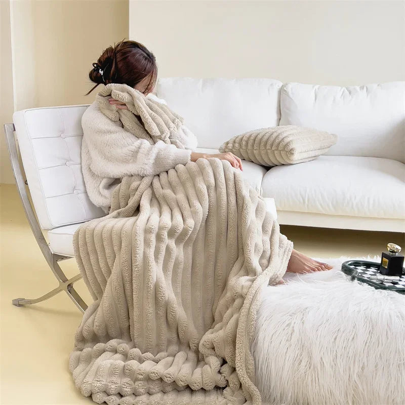 BunnyVelvet | Luxe, Extra Soft Cuddle Blanket for Unparalleled Comfort