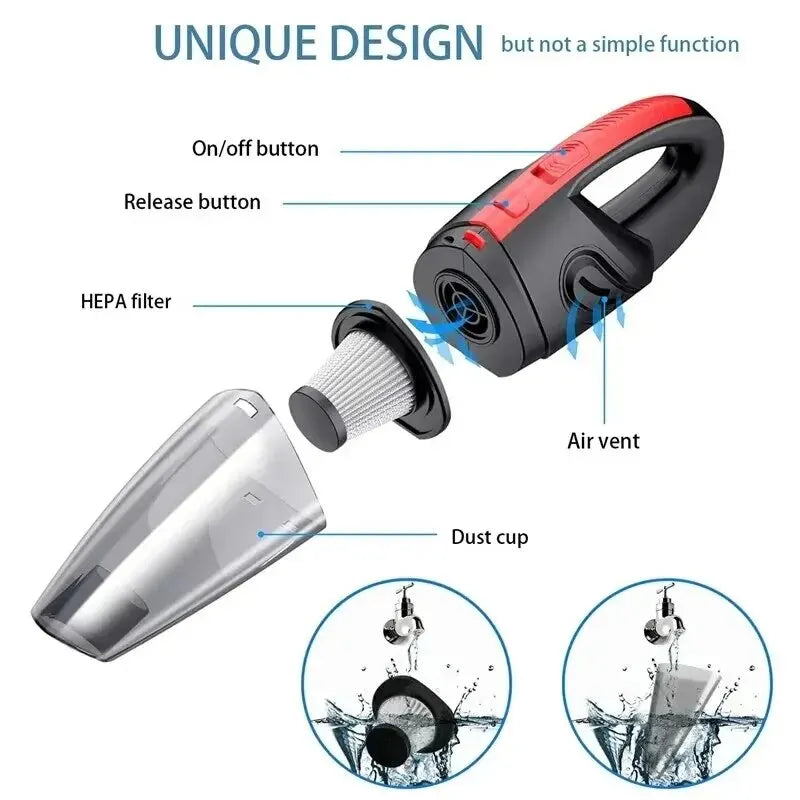 Powerful Wireless Handheld Vacuum Cleaner – Flexible and Efficient for a Sparkling Clean Home
