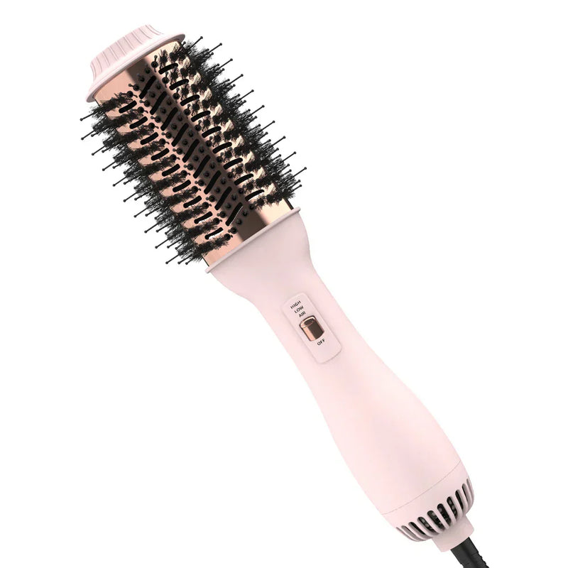 Experience the LuxeStyler Hair Dryer Brush – The Ultimate Solution for Drying, Volumizing, and Styling in One Easy Motion!