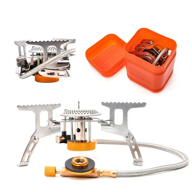 Portable Gas Burner for Camping – Perfect for Outdoor Adventures and Hiking!