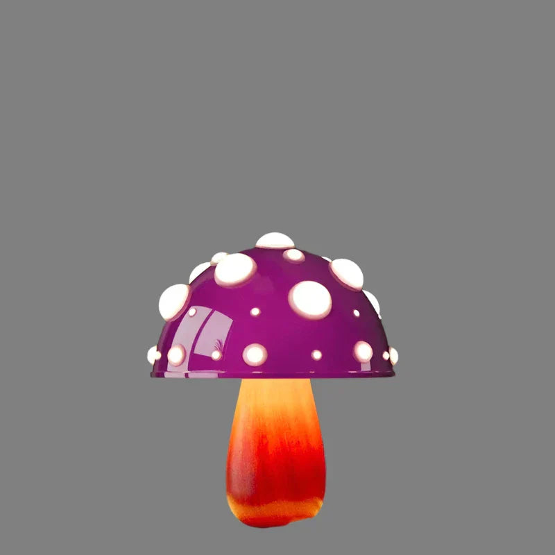 Atmospheric Rechargeable LED Night Lamp in Mushroom Shape - Perfect for a Cozy Bedroom with Soft Lighting