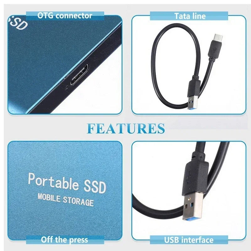 2TB External SSD – Powerful Speed & Reliable Storage in Slim Design