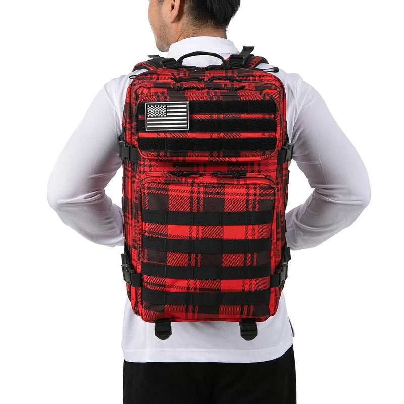 Spacious and Durable 45L Military Tactical Backpack – Perfect Outdoor Backpack for Adventurers