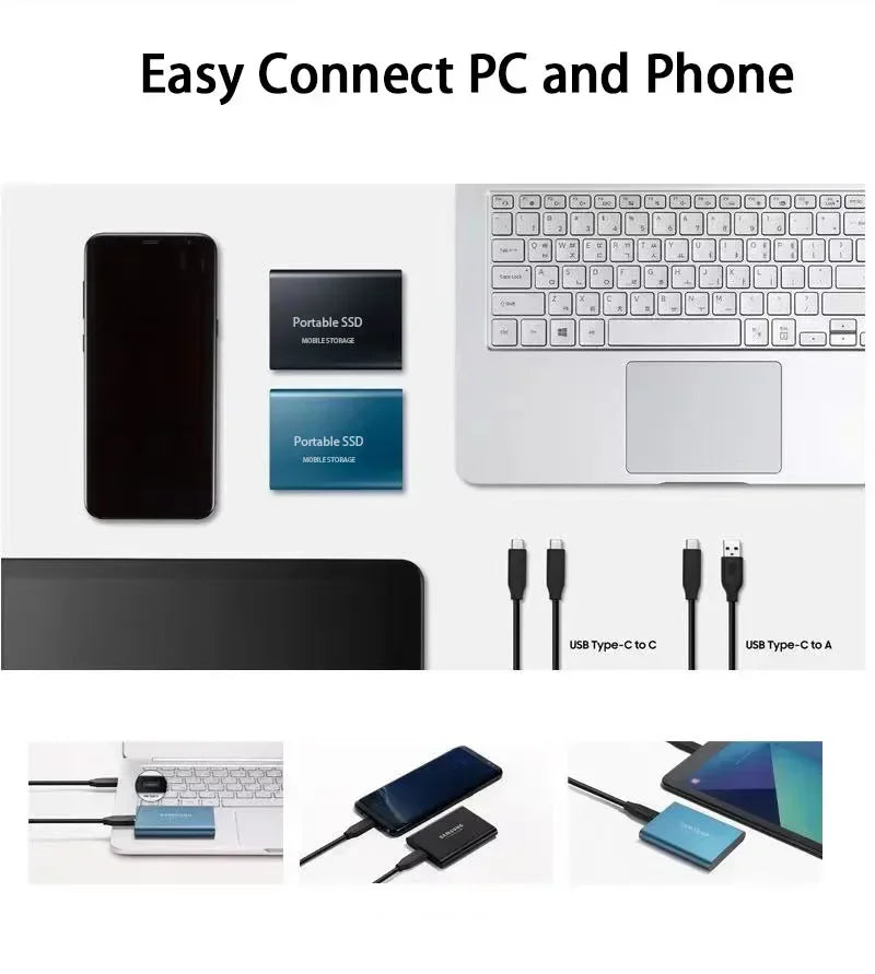 2TB External SSD – Powerful Speed & Reliable Storage in Slim Design