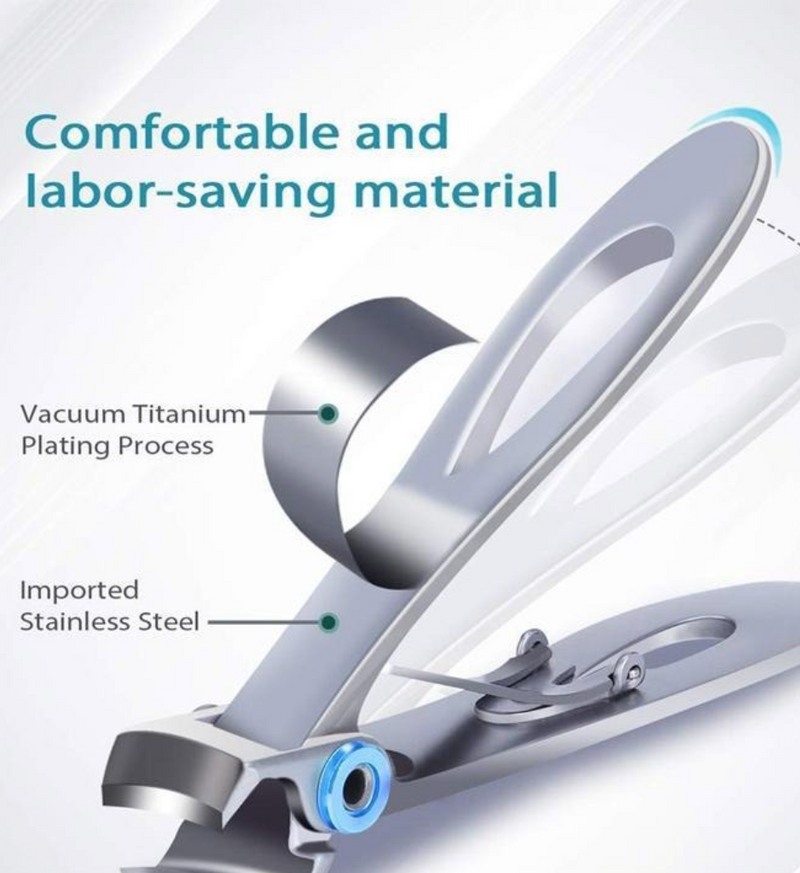 Ultimate Professional Nail Clipper – Ergonomic Design for Easy Care of Thick and Hard Nails