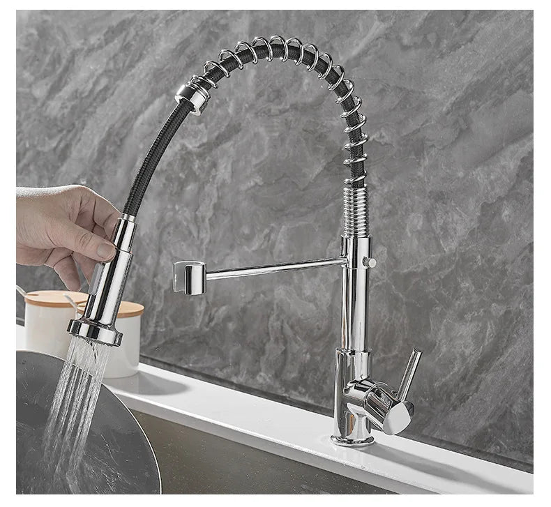 TwinFlow Double Outlet Kitchen Faucet – Innovative Kitchen Faucet with Dual Water Flow for Optimal Convenience