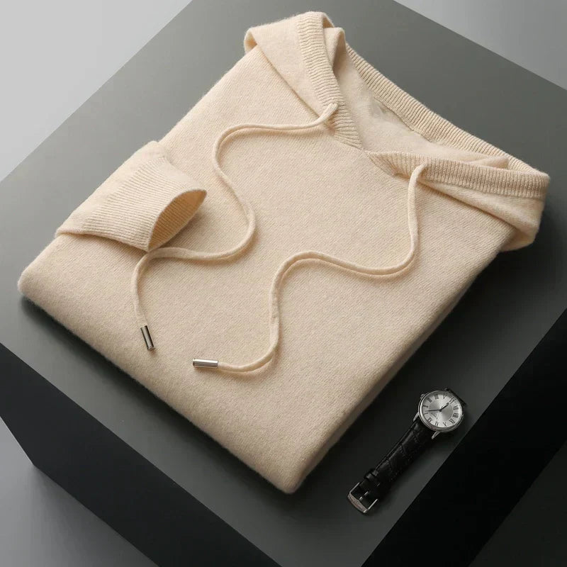 100% Merino Wool Hoodie – Ultimate Luxury and Timeless Elegance