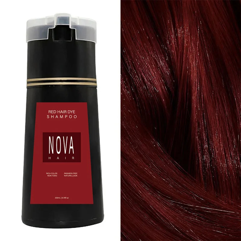 NovaHair Color Shampoo: Direct Color and Luxury Care in One Step!