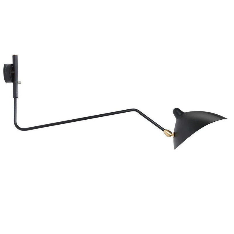 Stylish Wall Lamp with Flexible Arm and Adjustable Shade – Perfect for Comfortable Indoor Lighting