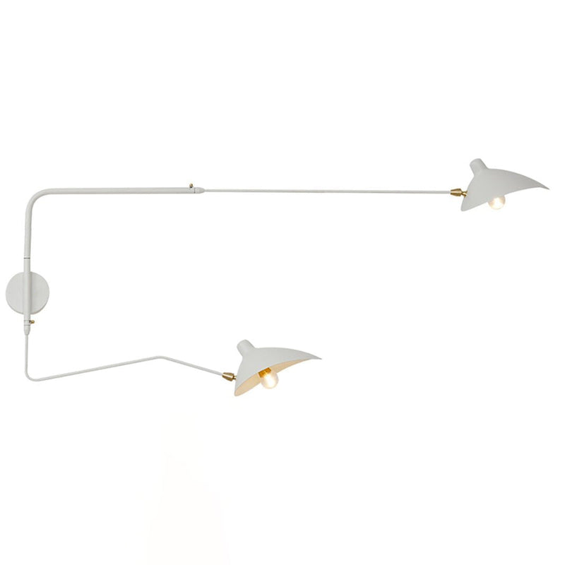 Stylish Wall Lamp with Flexible Arm and Adjustable Shade – Perfect for Comfortable Indoor Lighting