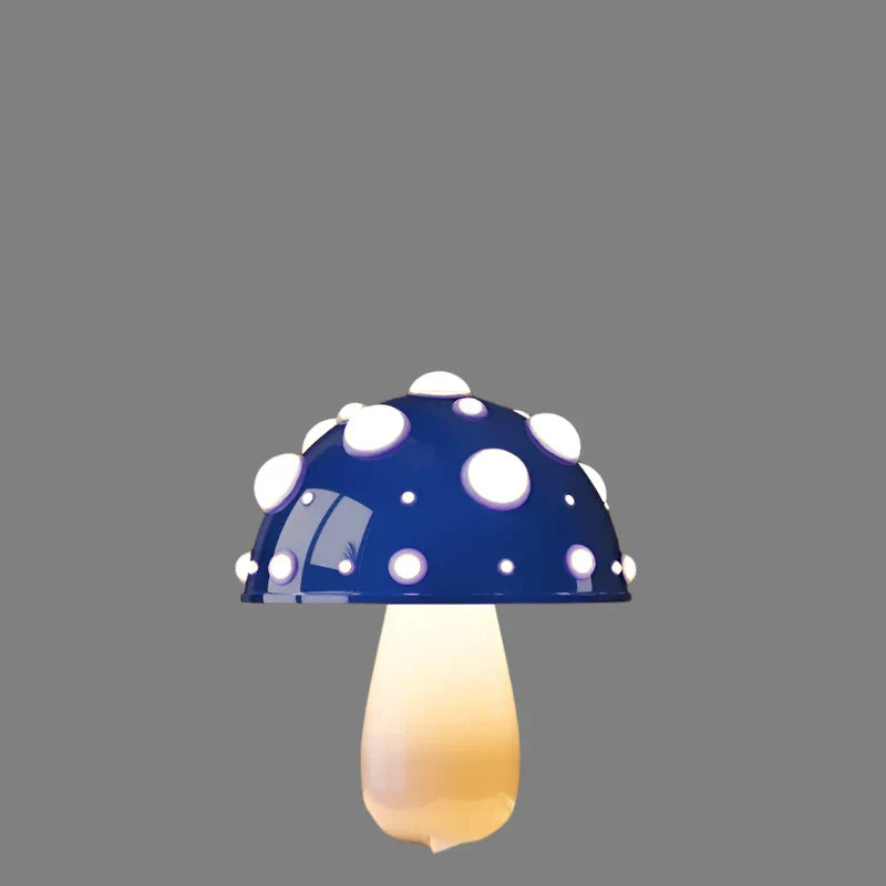 Atmospheric Rechargeable LED Night Lamp in Mushroom Shape - Perfect for a Cozy Bedroom with Soft Lighting