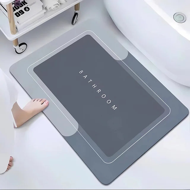 BathSafe | Super Absorbent Non-Slip Bath Mat for Unmatched Comfort