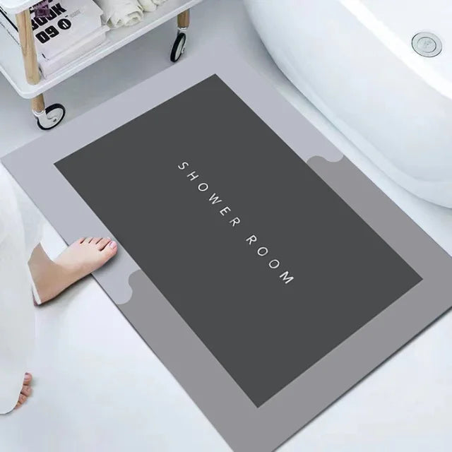BathSafe | Super Absorbent Non-Slip Bath Mat for Unmatched Comfort