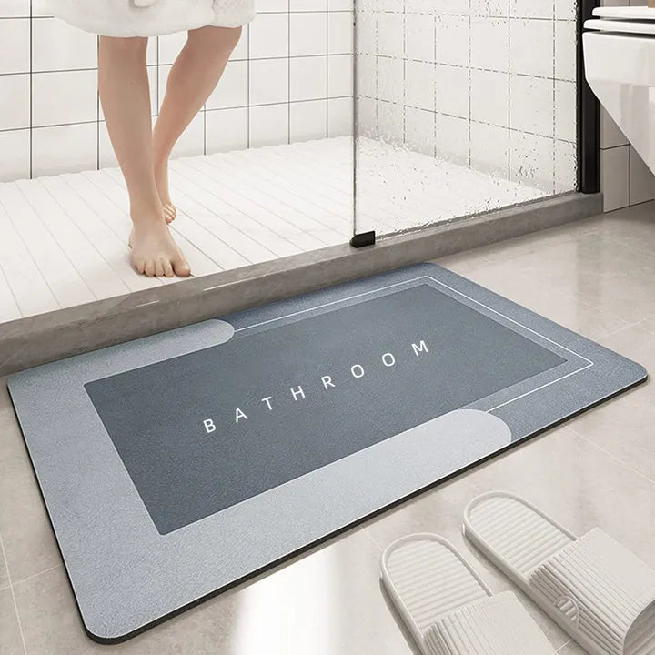 BathSafe | Super Absorbent Non-Slip Bath Mat for Unmatched Comfort