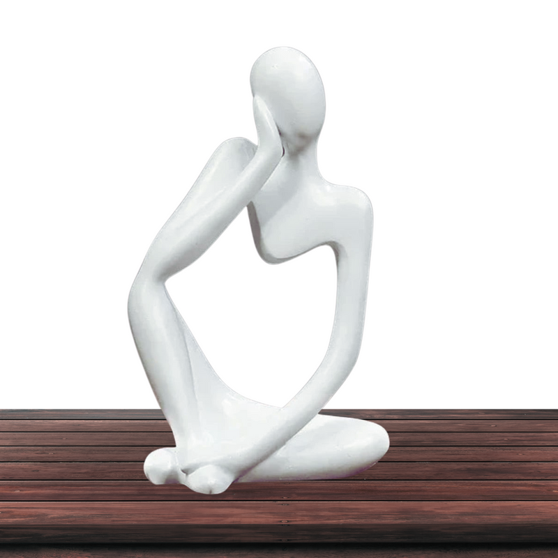 Stylish Decorative Figure – Elegant and Soothing Resin Art for Any Space