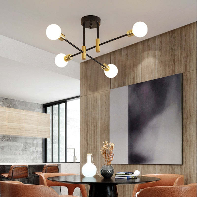 Stylish Orbita Pendant Lamp - Contemporary Metal Lighting with Energy-Efficient LED E27