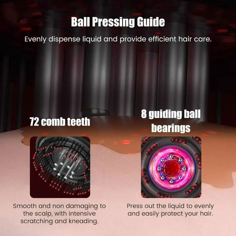 Revolutionary Electric Massage Comb with Red Light Therapy – Care for Your Scalp and Stimulate Hair Growth!