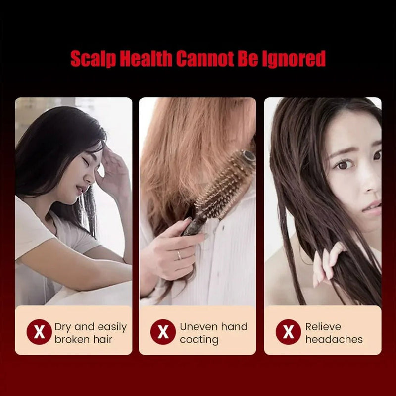 Revolutionary Electric Massage Comb with Red Light Therapy – Care for Your Scalp and Stimulate Hair Growth!