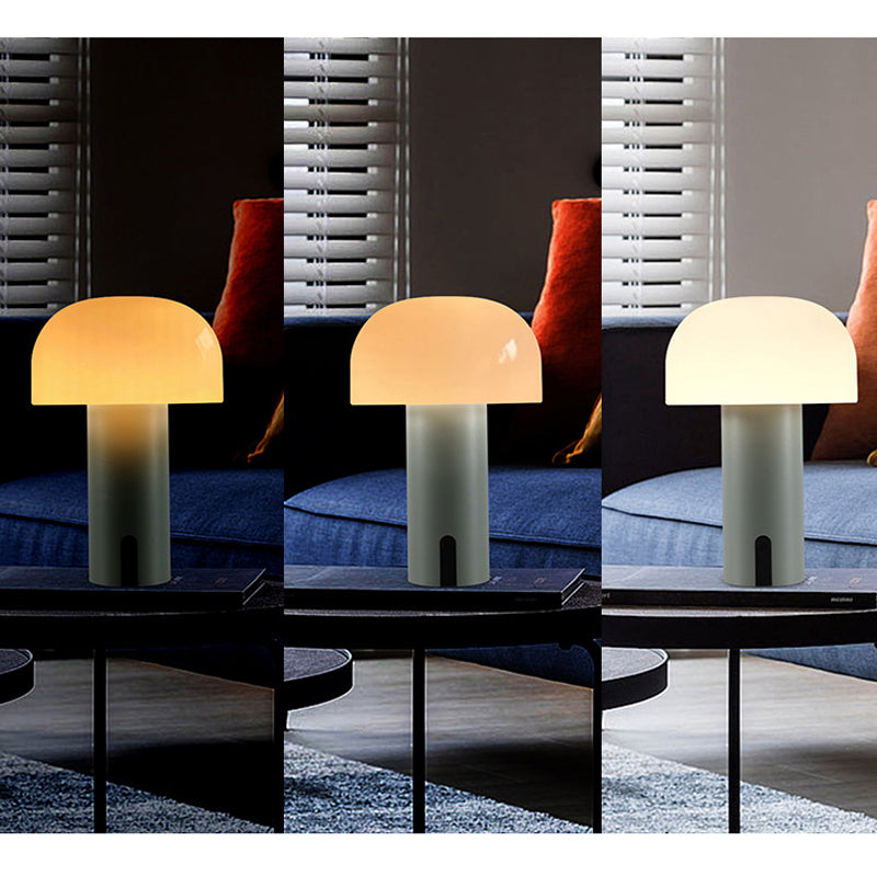 Stylish Wireless Dimmable Table Lamp with Touch Control - Rechargeable and Flexible Night Light for an Enchanting Atmosphere