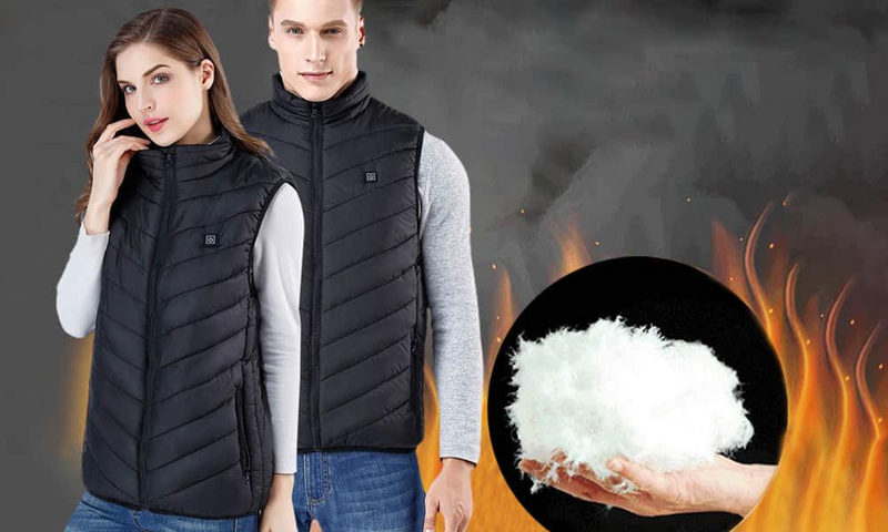 ThermaVest Heated Vest – Unisex Rechargeable Heat Vest for Ultimate Comfort on Cold Winter Days