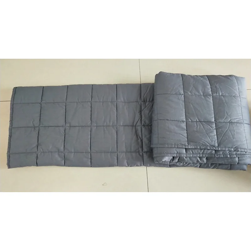 Treat yourself to our Luxury Weighted Blanket made of Breathable Cotton and Glass Beads for a Deep Sleep – Choose from 5, 7, or 10 kg!