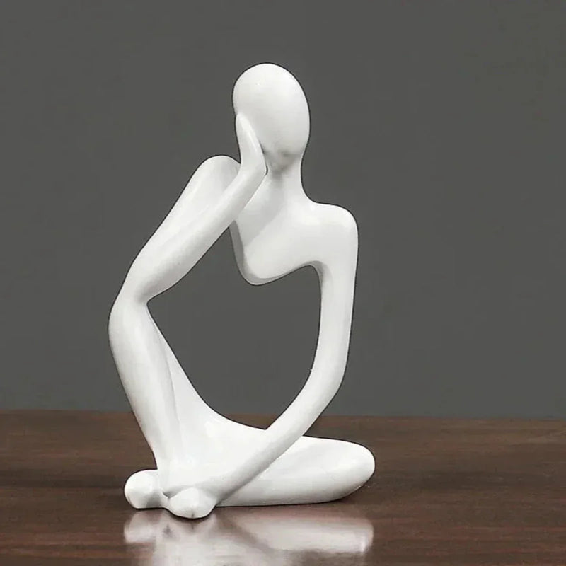 Stylish Decorative Figure – Elegant and Soothing Resin Art for Any Space