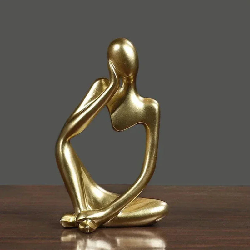 Stylish Decorative Figure – Elegant and Soothing Resin Art for Any Space
